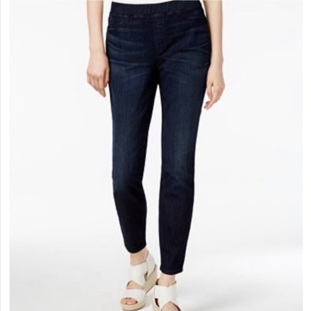 EILEEN FISHER Women’s NEW Organic Cotton Stretch Denim Legging Jeans | Size S